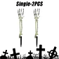 Brazos de Esqueleto para Jardín Halloween – Estacas Decorativas - Miniatura 10
