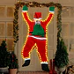 Santa Claus Colgante Escalador con Luces Solares – Decoración Navideña para Ventana, Balcón o Techo - Miniatura 1