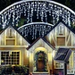Luces Solares LED Tipo Carámbano para Exterior – 8 Modos de Iluminación Navideña - Miniatura 11