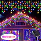 Luces Solares LED Tipo Carámbano para Exterior – 96/162 LED con 8 Modos - Miniatura 7