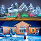 Luces Solares LED Tipo Carámbano para Exterior – 96/162 LED con 8 Modos - Miniatura 12