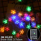 Guirnalda de Luces LED Navideñas con Figuras – 2 y 3 Metros para Árbol, Ventanas y Hogar - Miniatura 5