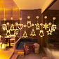 Adorno Navideño Colgante con Luz LED a Pilas – 10 Diseños para Ventanas y Hogar - Miniatura 5