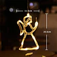 Adorno Navideño Colgante con Luz LED a Pilas – 10 Diseños para Ventanas y Hogar - Miniatura 7