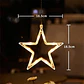 Adorno Navideño Colgante con Luz LED a Pilas – 10 Diseños para Ventanas y Hogar - Miniatura 10