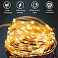 Guirnalda Solar LED para Exterior – 7, 12, 22 y 32 Metros, hasta 300 Luces - Miniatura 3