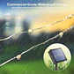 Guirnalda Solar LED para Exterior – 7, 12, 22 y 32 Metros, hasta 300 Luces - Miniatura 4