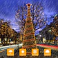 Guirnalda Solar LED para Exterior – 7, 12, 22 y 32 Metros, hasta 300 Luces - Miniatura 1