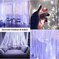 Cortina de Luces LED USB con Control Remoto – 8 Modos, Hasta 3 × 3 m y 300 LED - Miniatura 4