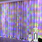 Cortina de Luces LED USB con Control Remoto – 8 Modos, Hasta 3 × 3 m y 300 LED - Miniatura 8