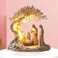 Nacimiento Navideño Decorativo de Sobremesa – Escena de Belén - Miniatura 1