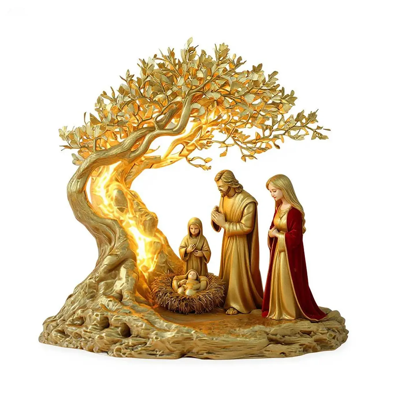 Nacimiento Navideño Decorativo de Sobremesa – Escena de Belén 3