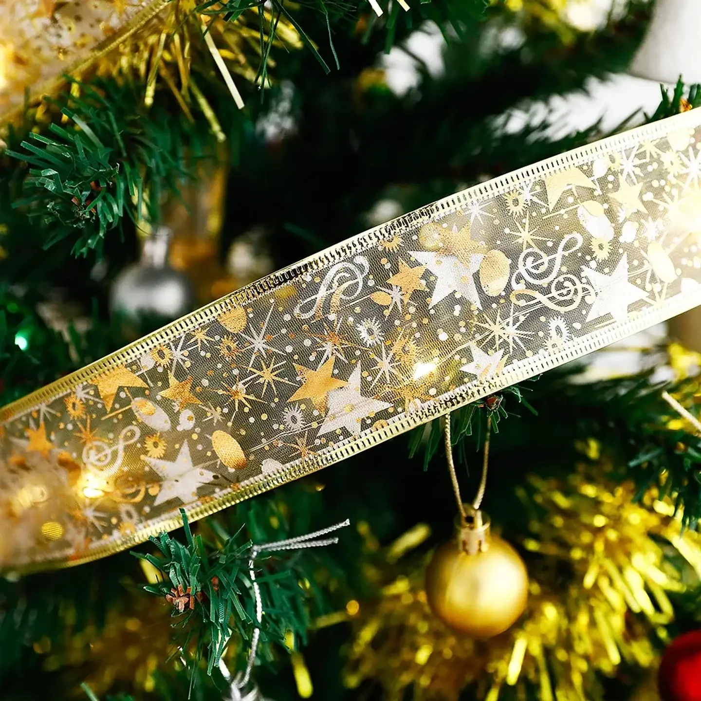 Cinta LED Navideña Decorativa con Luces – Ideal para Árbol, Guirnaldas y Lazos 3