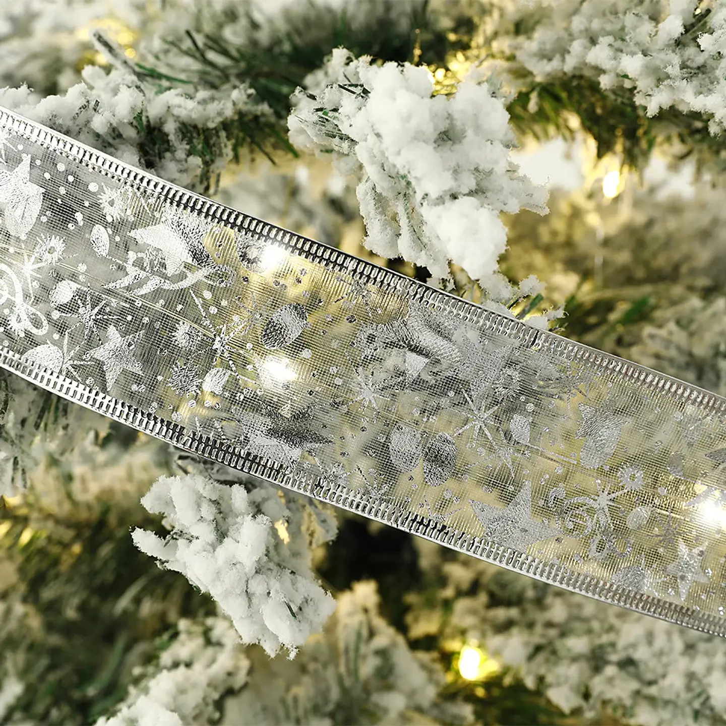 Cinta LED Navideña Decorativa con Luces – Ideal para Árbol, Guirnaldas y Lazos 4