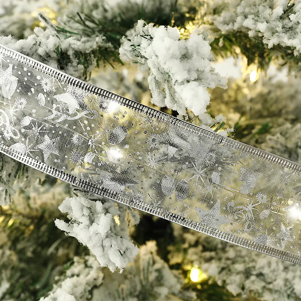 Cinta LED Navideña Decorativa con Luces – Ideal para Árbol, Guirnaldas y Lazos 4