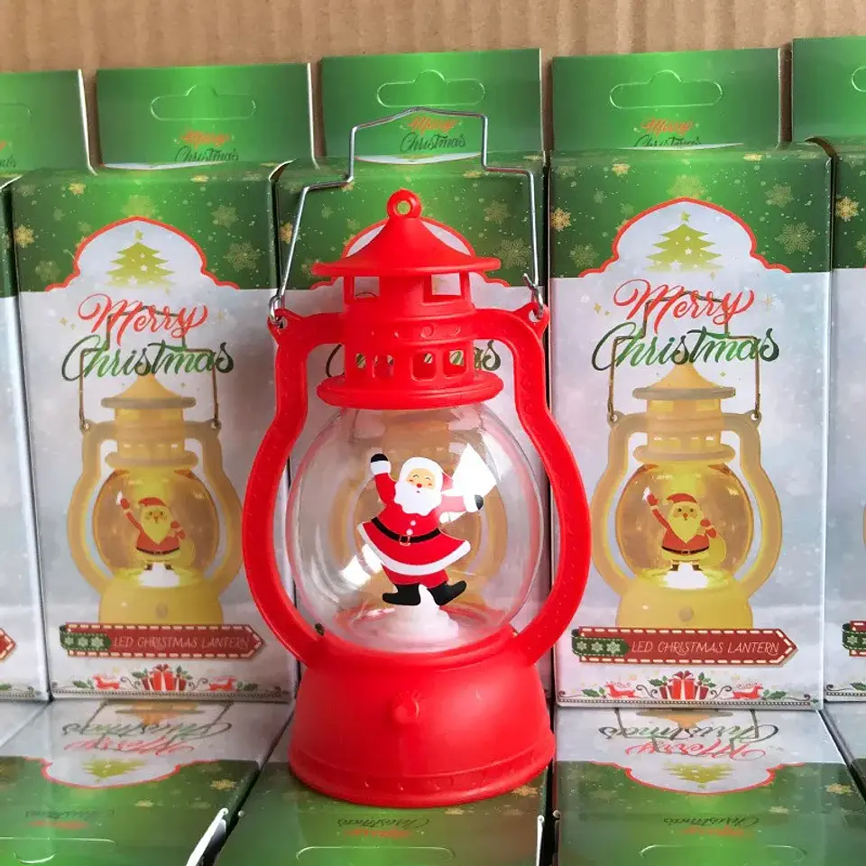 Farol LED Navideño Decorativo con Luz – Adorno Luminoso para Navidad 13