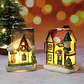 Casitas Navideñas Iluminadas LED – Villa de Navidad Decorativa - Miniatura 2