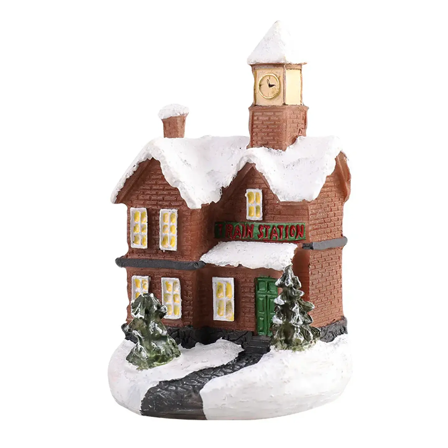 Casitas Navideñas Iluminadas LED – Villa de Navidad Decorativa 11