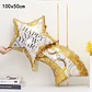 Globos Decorativos Año Nuevo Dorado y Negro – Estrellas, Botellas y Diseños de Fiesta - Miniatura 5