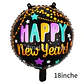 Globos Decorativos Año Nuevo Dorado y Negro – Estrellas, Botellas y Diseños de Fiesta - Miniatura 6