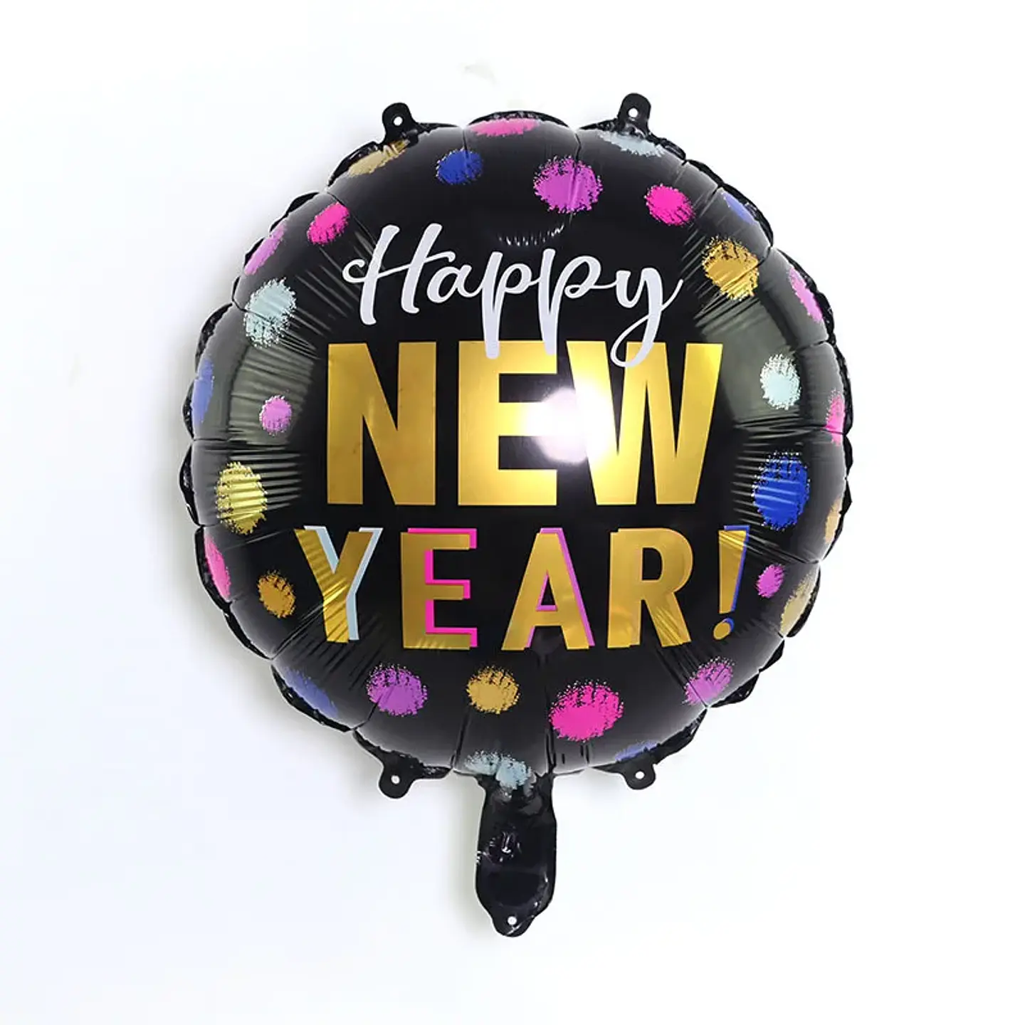 Globos Decorativos Año Nuevo Dorado y Negro – Estrellas, Botellas y Diseños de Fiesta 21