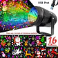 Proyector LED Navideño 16 Diseños – Luces Decorativas para Navidad y Año Nuevo - Miniatura 1