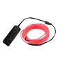 Cable Neón LED EL Luminoso – Decoración para Ropa, Fiestas y Auto 1m / 3m / 5m - Miniatura 7
