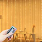 Cortina de Luces LED USB con 8 Modos – Decoración para Navidad, Año Nuevo y Fiestas - Miniatura 3