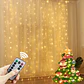 Cortina de Luces LED USB con 8 Modos – Decoración para Navidad, Año Nuevo y Fiestas - Miniatura 7