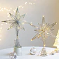 Estrella LED para Punta de Árbol de Navidad – Adorno Luminoso para Navidad y Año Nuevo - Miniatura 10
