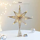 Estrella LED para Punta de Árbol de Navidad – Adorno Luminoso para Navidad y Año Nuevo - Miniatura 7