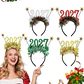 Set Año Nuevo 2027 – Cintillos y Lentes Glitter para Fiestas y Fotografías - Miniatura 1