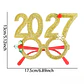 Set Año Nuevo 2027 – Cintillos y Lentes Glitter para Fiestas y Fotografías - Miniatura 10