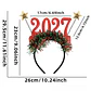 Set Año Nuevo 2027 – Cintillos y Lentes Glitter para Fiestas y Fotografías - Miniatura 12