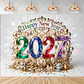 Set de Decoración Año Nuevo 2027 – Platos, Vasos, Servilletas, Mantel y Accesorios para Fiesta - Miniatura 10