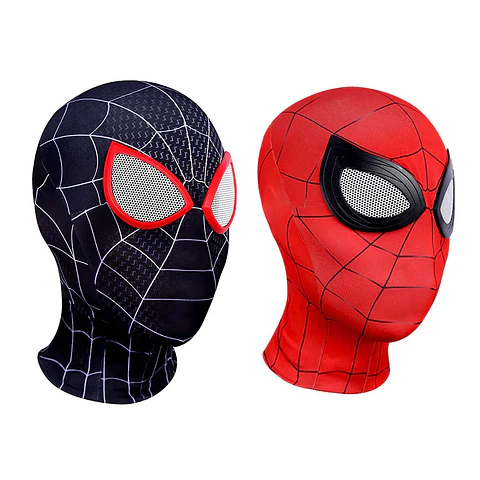 Máscara de Spider-Man con Lentes – Disfraz para Halloween y Cosplay