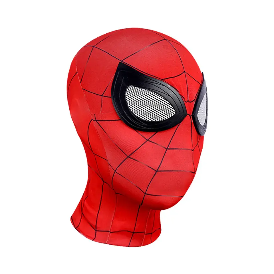 Máscara de Spider-Man con Lentes – Disfraz para Halloween y Cosplay 2