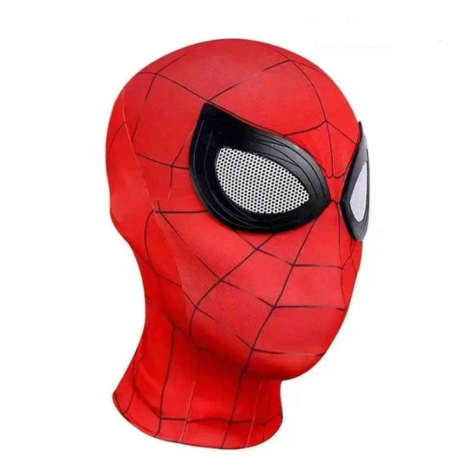 Máscara de Spider-Man con Lentes – Disfraz para Halloween y Cosplay 10