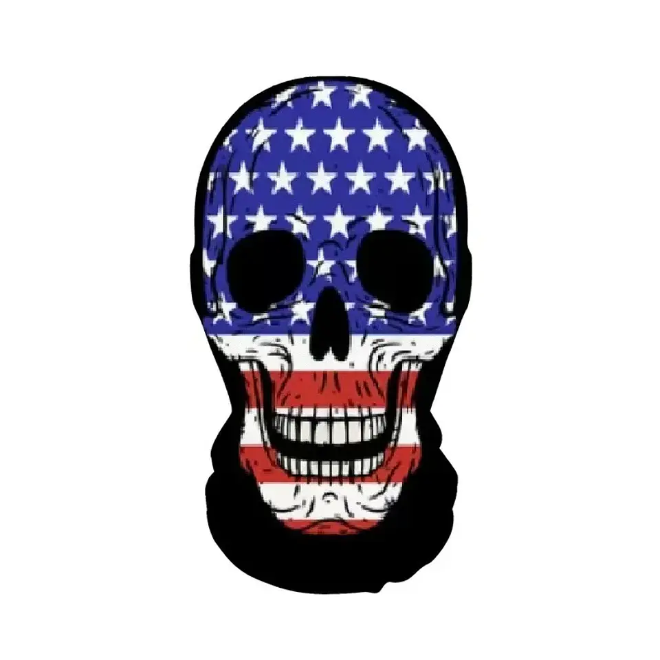 Máscara de Esqueleto con Capucha de Malla – Terror para Halloween 6