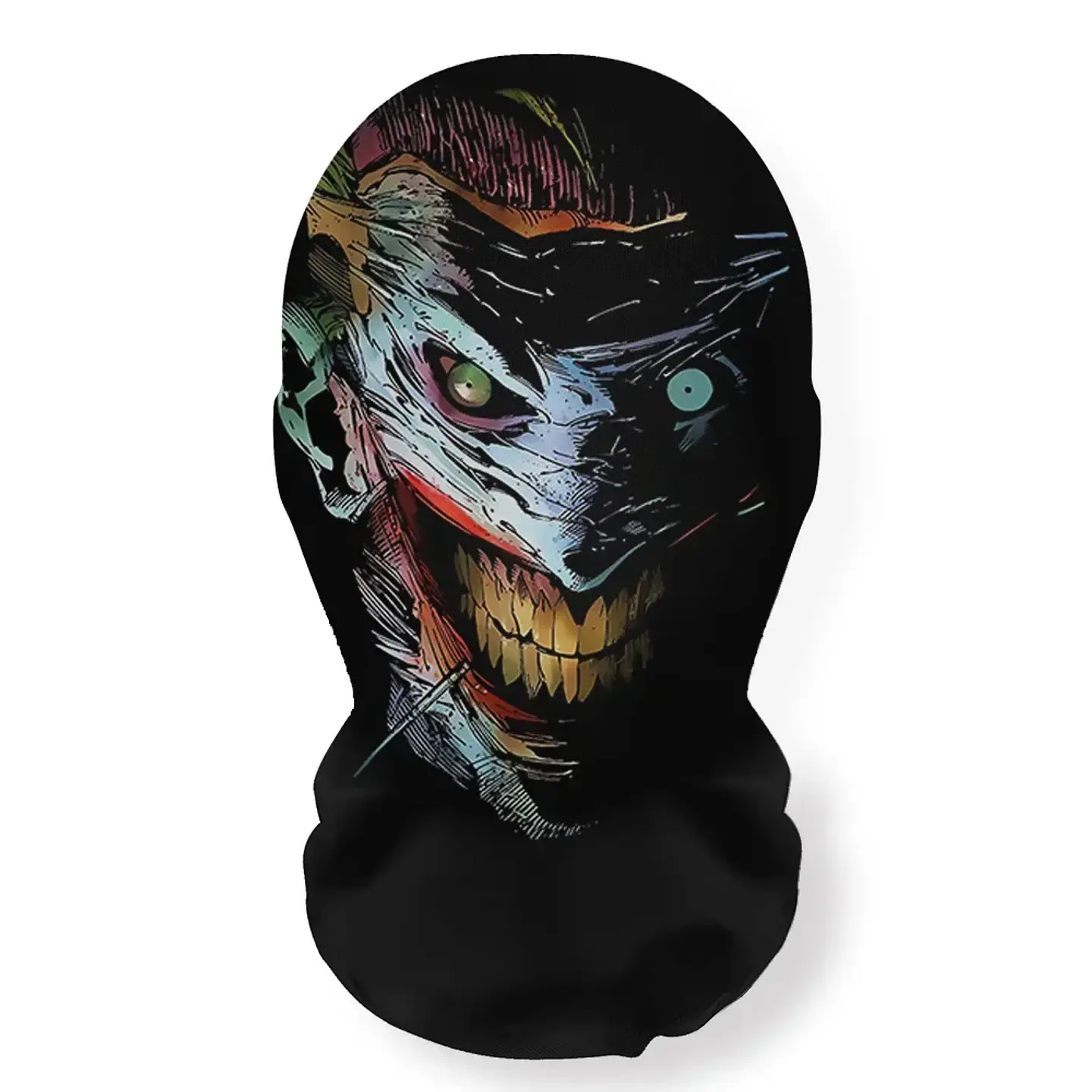 Máscara de Esqueleto con Capucha de Malla – Terror para Halloween 14