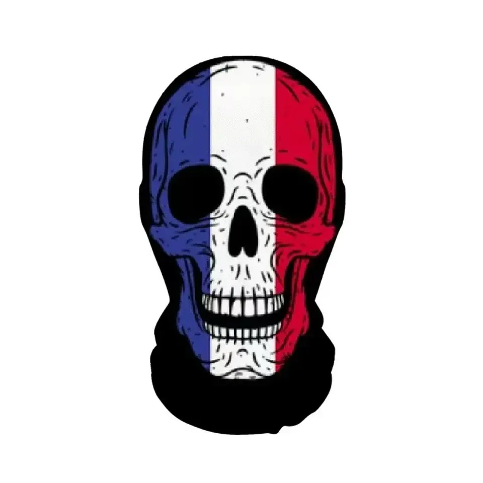 Máscara de Esqueleto con Capucha de Malla – Terror para Halloween 15