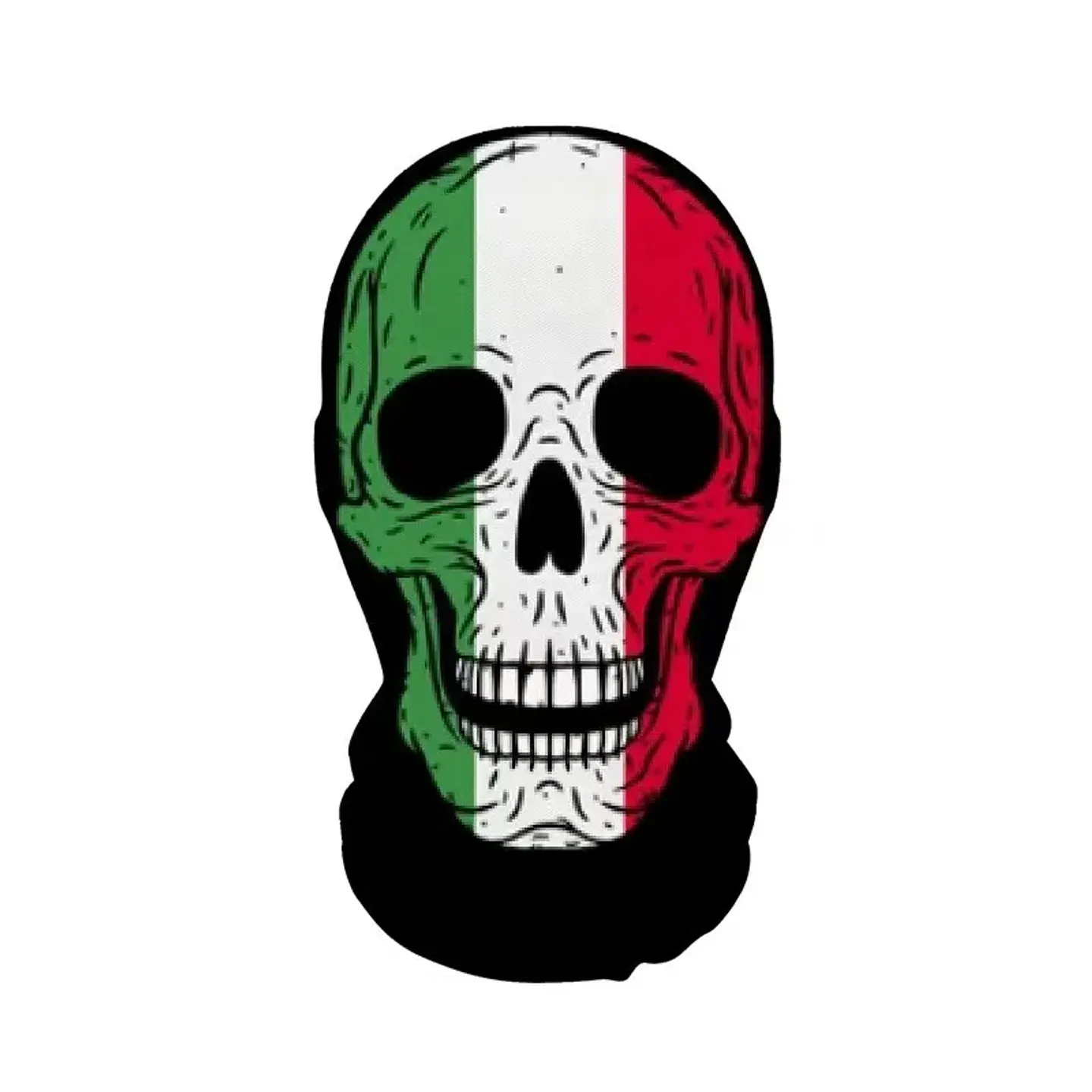 Máscara de Esqueleto con Capucha de Malla – Terror para Halloween 17