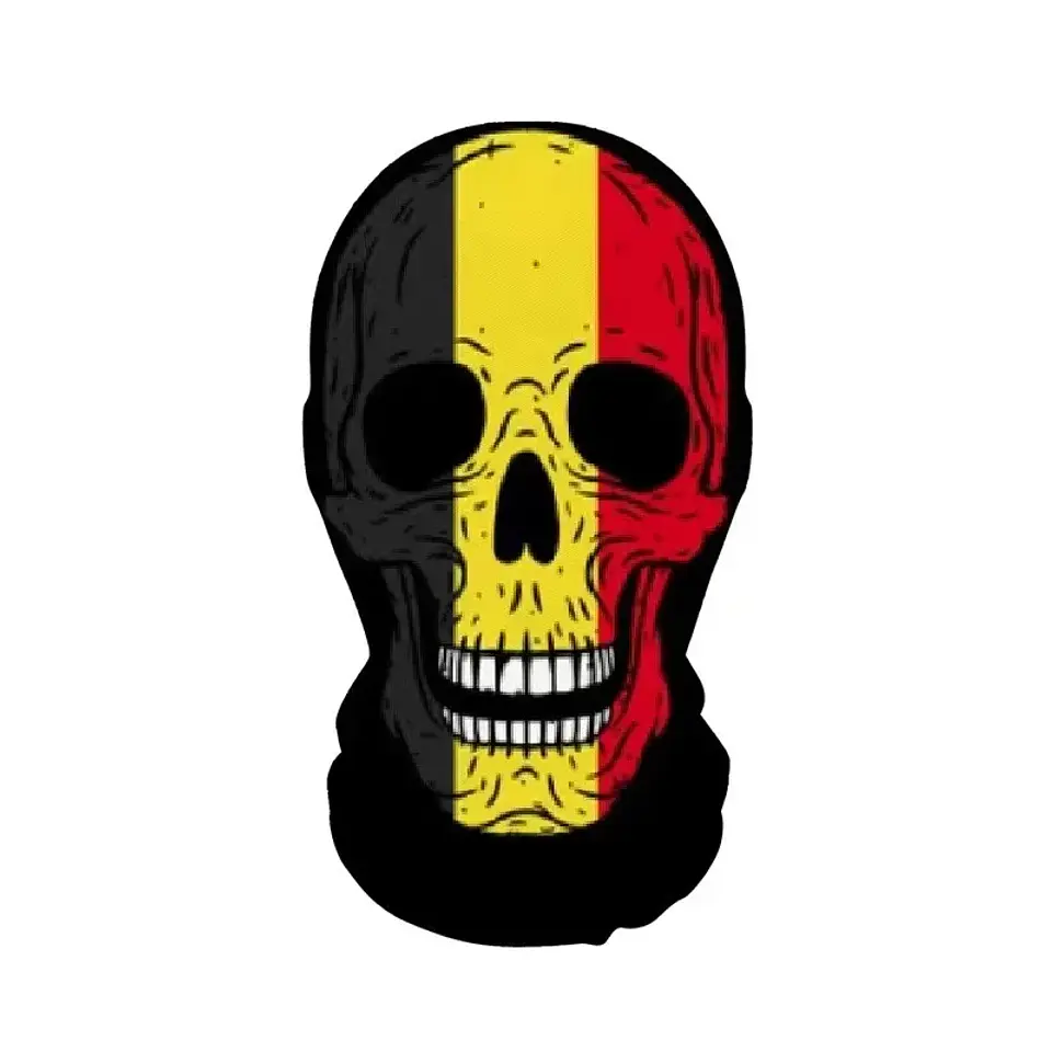 Máscara de Esqueleto con Capucha de Malla – Terror para Halloween 20