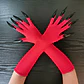Guantes Largos con Garras de Bruja – 43 cm para Halloween - Miniatura 5