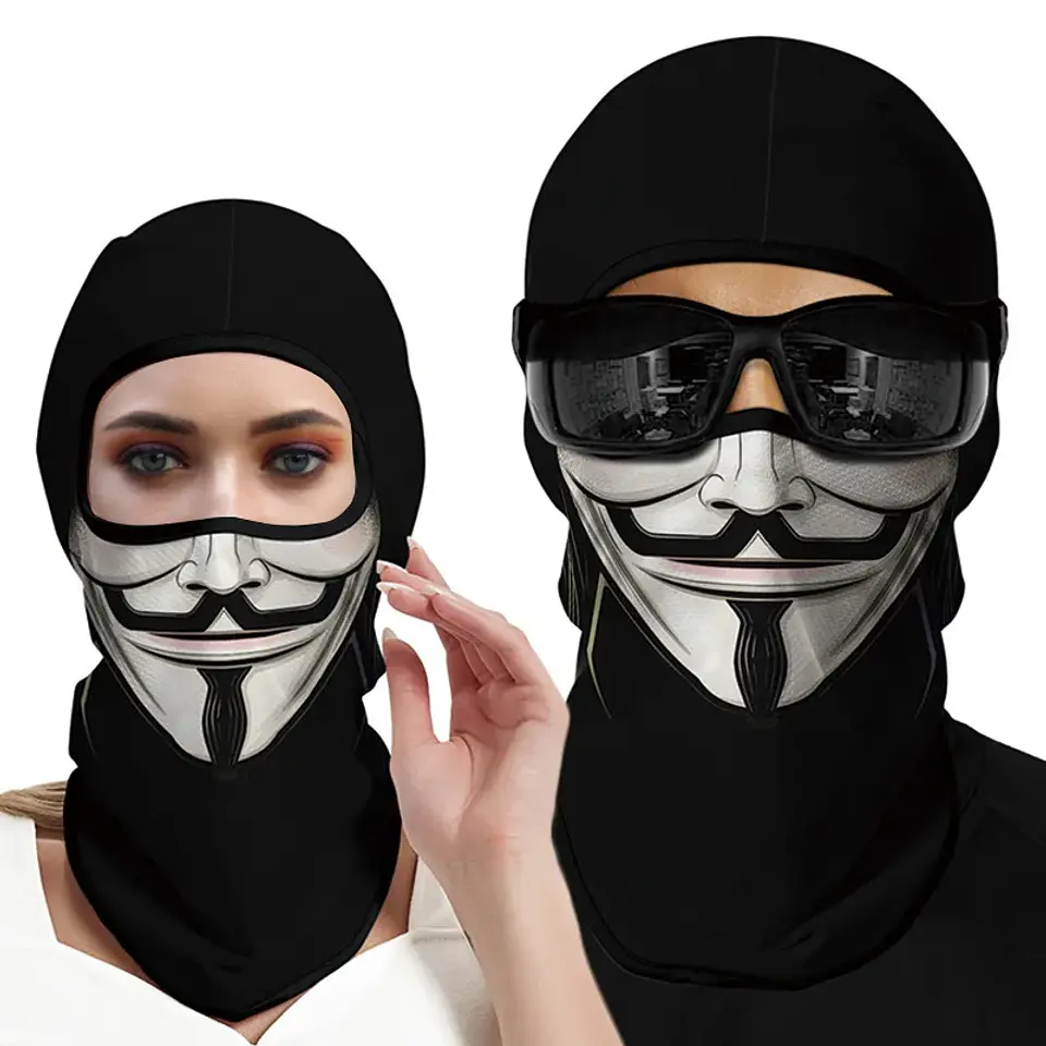 Pasamontañas de Calavera Unisex – Máscara para Halloween y Outdoor 4