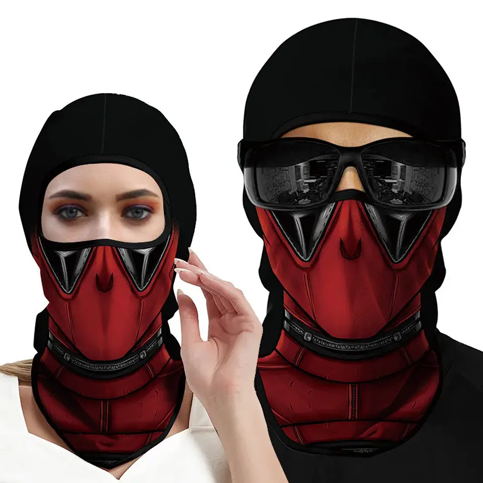 Pasamontañas de Calavera Unisex – Máscara para Halloween y Outdoor 8