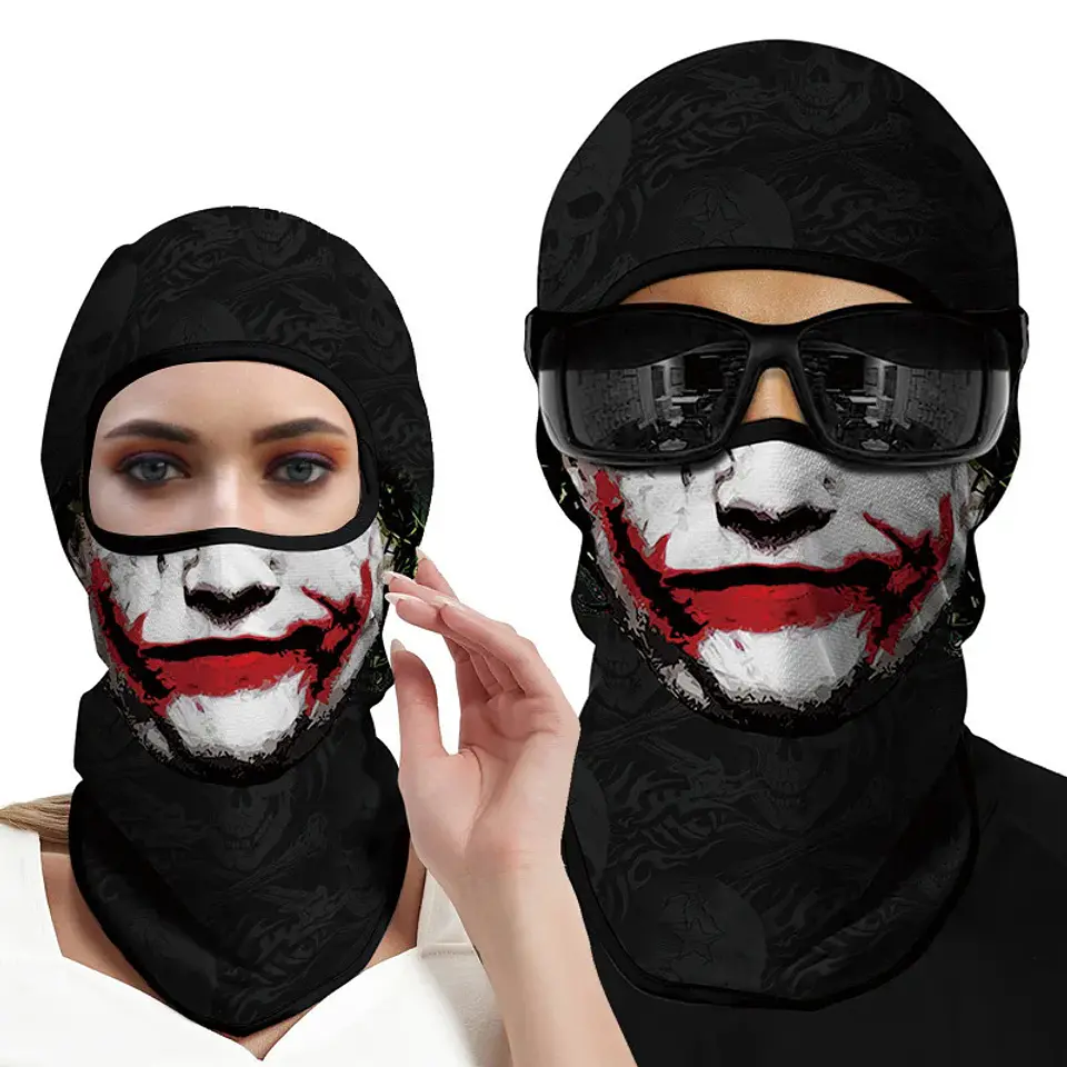 Pasamontañas de Calavera Unisex – Máscara para Halloween y Outdoor 10