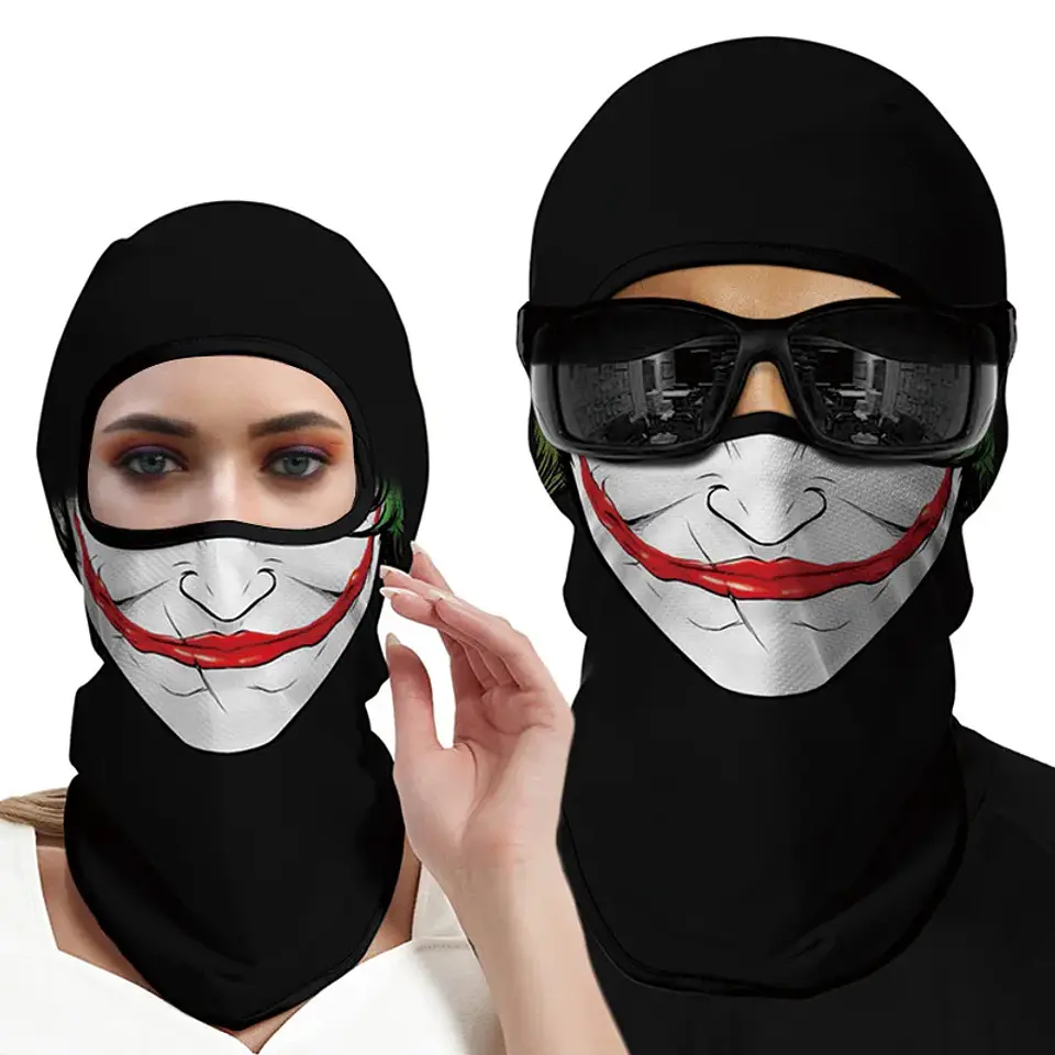 Pasamontañas de Calavera Unisex – Máscara para Halloween y Outdoor 17