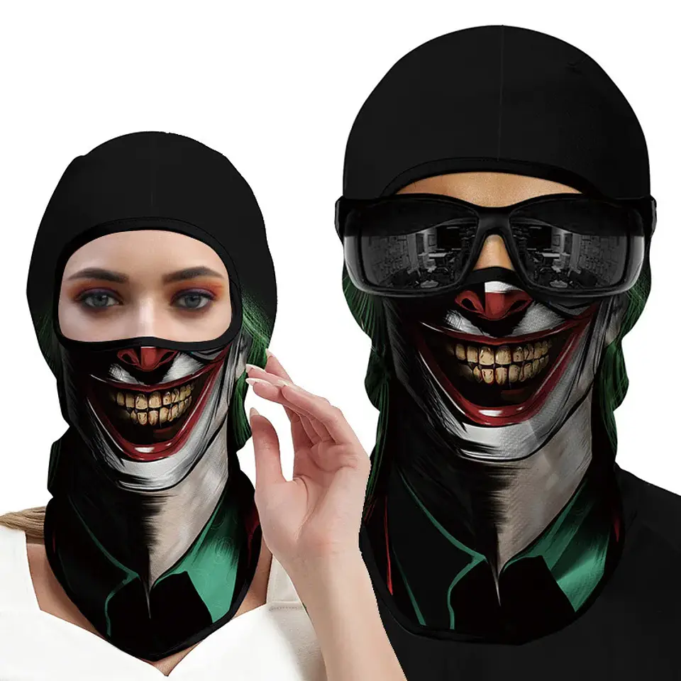 Pasamontañas de Calavera Unisex – Máscara para Halloween y Outdoor 28