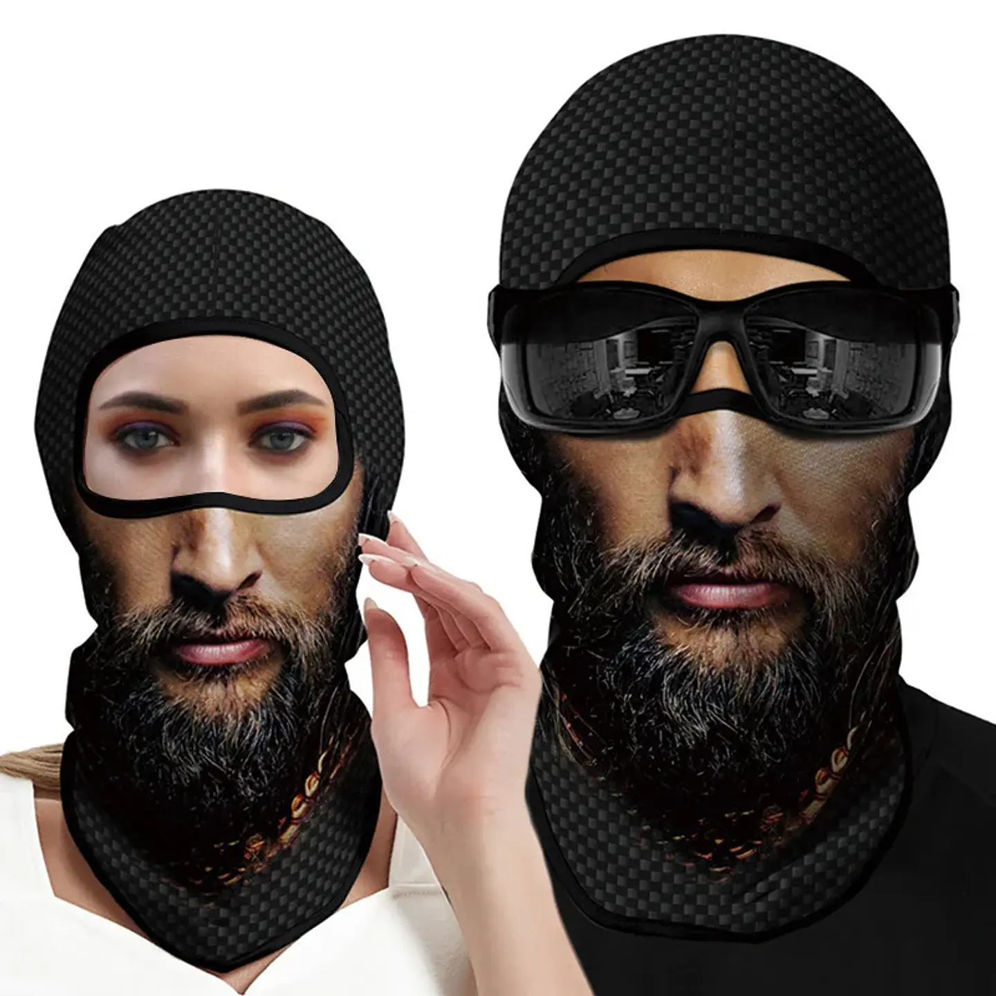 Pasamontañas de Calavera Unisex – Máscara para Halloween y Outdoor 30